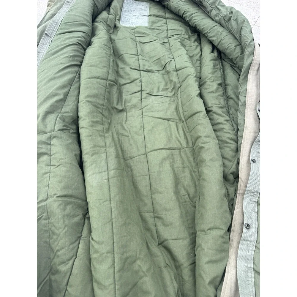 Vintage US Military Intermediate Cold Weather Sleeping Bag Synthetic OD Green